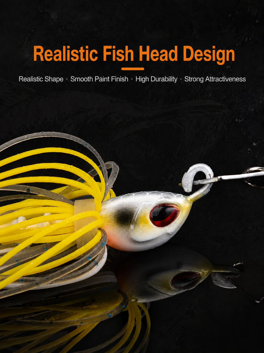 Spinnerbait Lure Set Silicone  - Fishing Lure Blade Bait recensione e prezzo