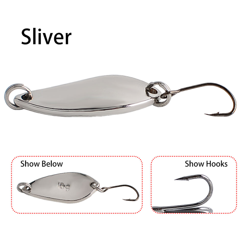 12pcs Metal Spoon Spinner Lure - Fishing Lure Crankbait recensione e prezzo