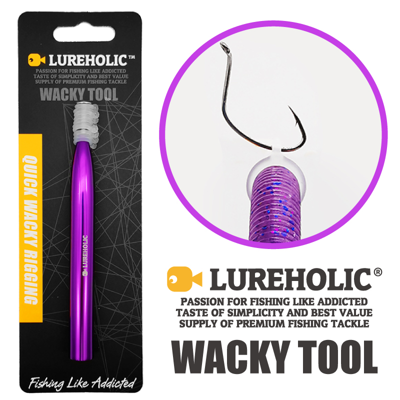LUREHOLIC 8mm 12mm Wacky Tool  - Fishing Lure Making Kit recensione e prezzo