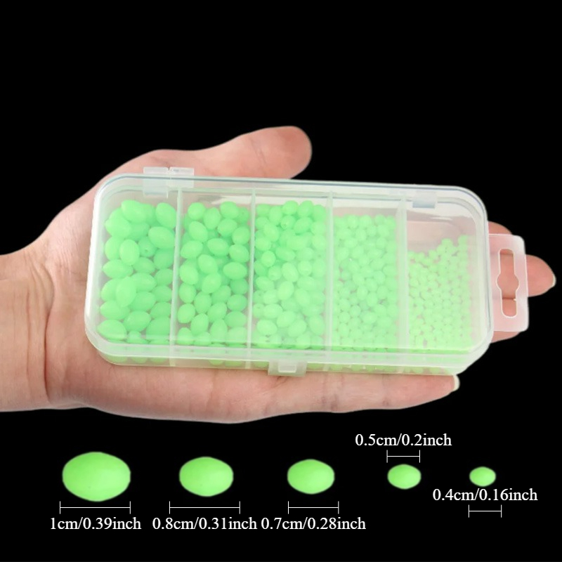 Ackibbik 375pcs/box Luminous F - Fishing Lure Soft Plastic recensione e prezzo