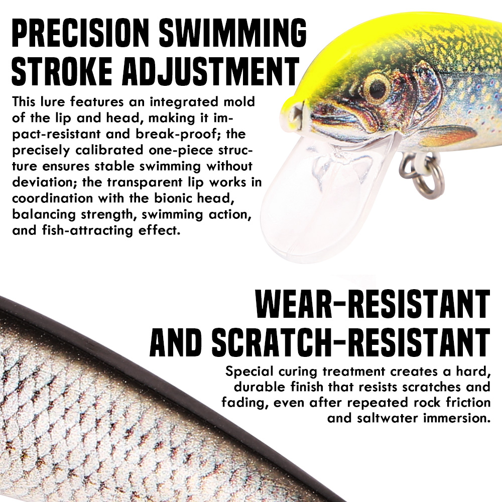 B&U Fishing Lures Sinking Minn - Fishing Lure Swimbait recensione e prezzo