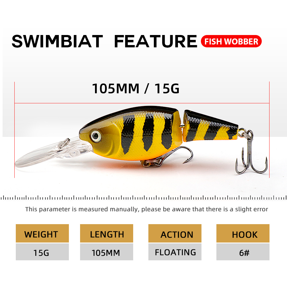 Agoie Deep Diving Crankbaits J - Fishing Lure Popper recensione e prezzo