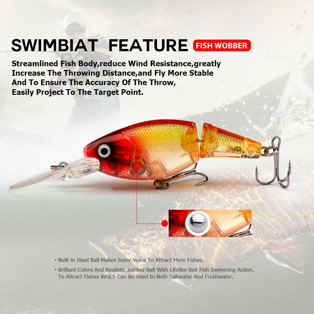 Agoie Deep Diving Crankbaits J - Fishing Lure Popper recensione e prezzo