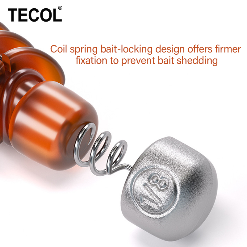 TECOL 1G 1.75G 2.7G 3.5G Spira - Fishing Lure Accessories recensione e prezzo