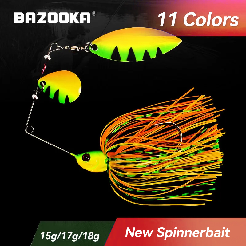 Bazooka 15g 18g Spinnerbait Fi - Fishing Lure Swimbait recensione e prezzo
