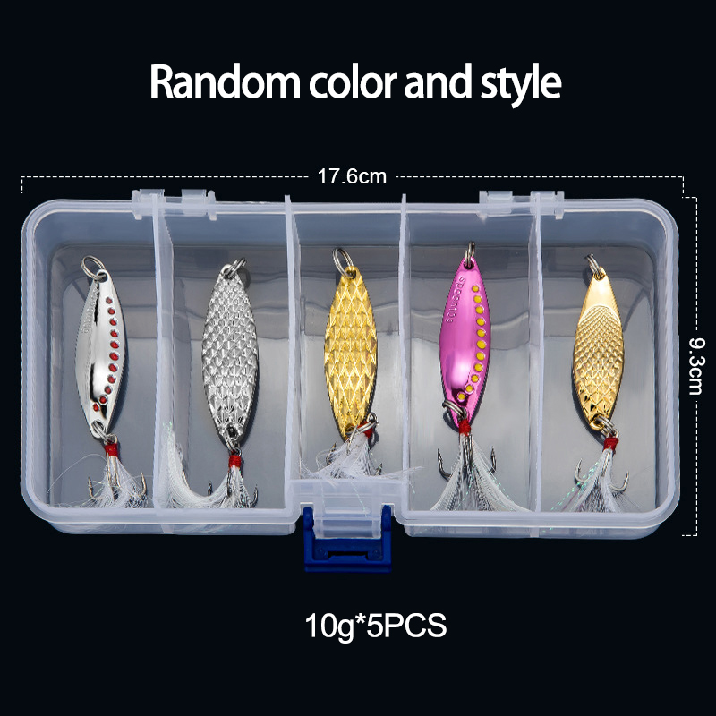 Metal Spoon Spinner Fishing Lu - Fishing Lure Spinner recensione e prezzo