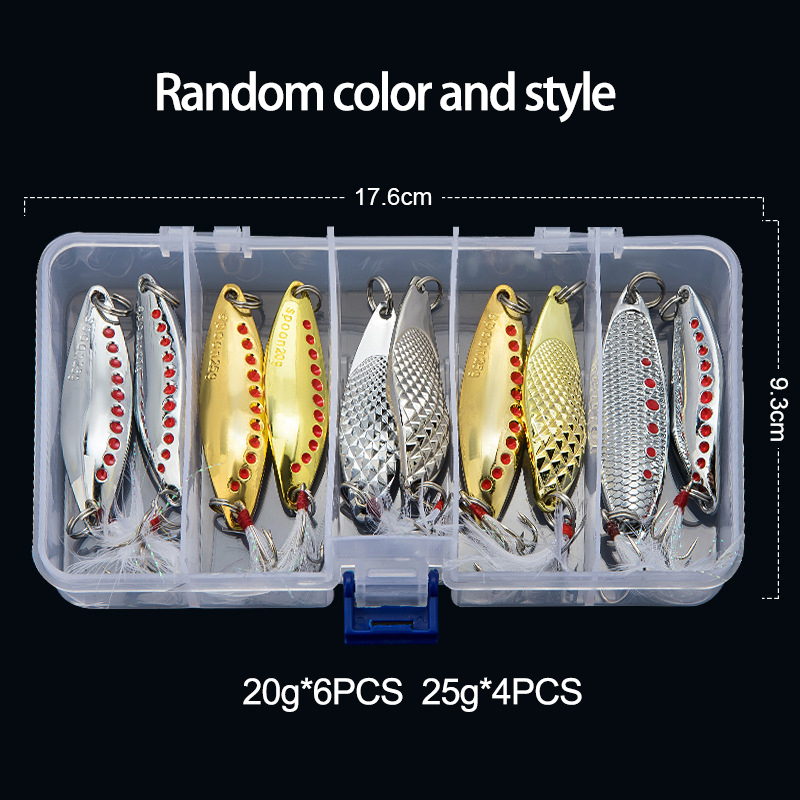 Metal Spoon Spinner Fishing Lu - Fishing Lure Spinner recensione e prezzo
