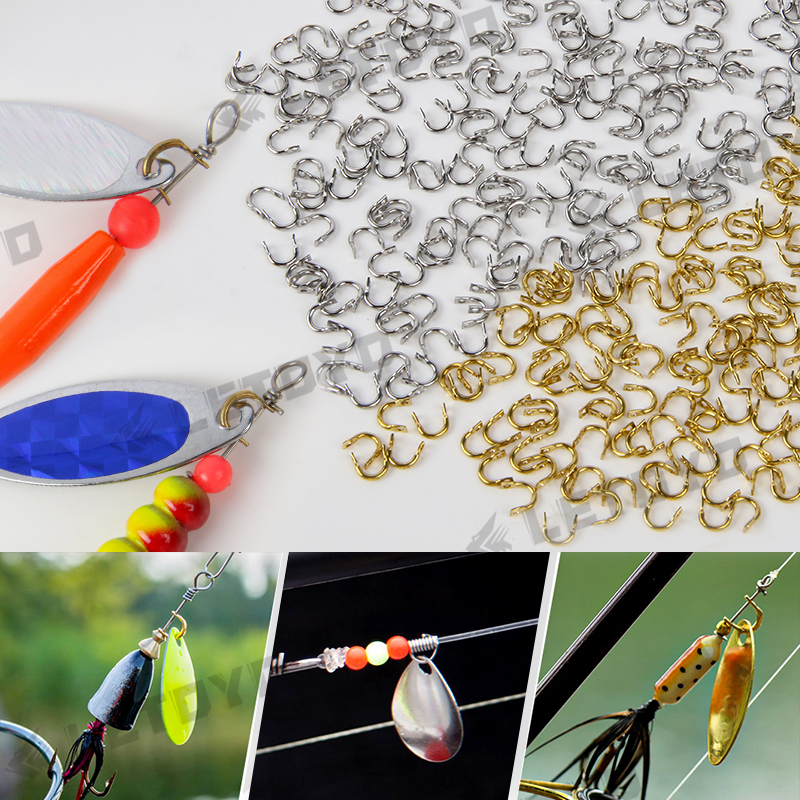 LETOYO 100pcs Folded Clevises  - Fishing Lure Making Kit recensione e prezzo