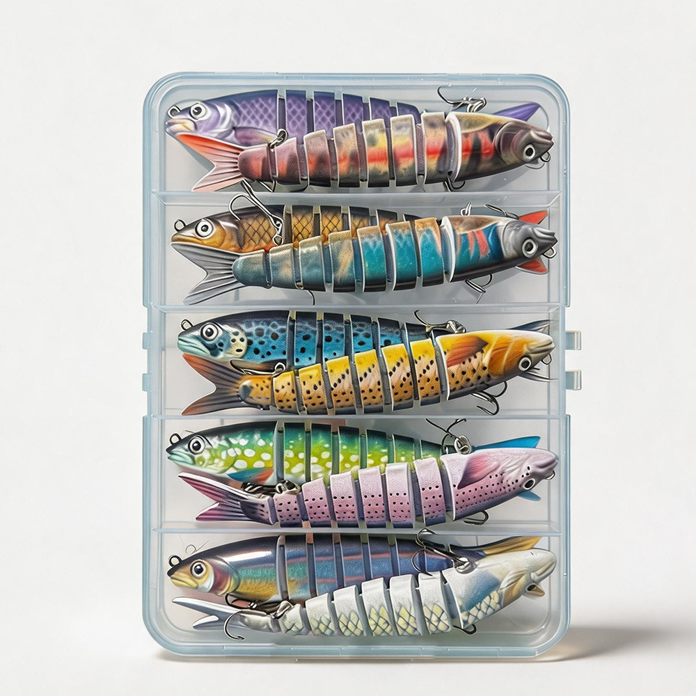 10 pcs Fishing Lures for Bass  - Fishing Lure Swimbait recensione e prezzo