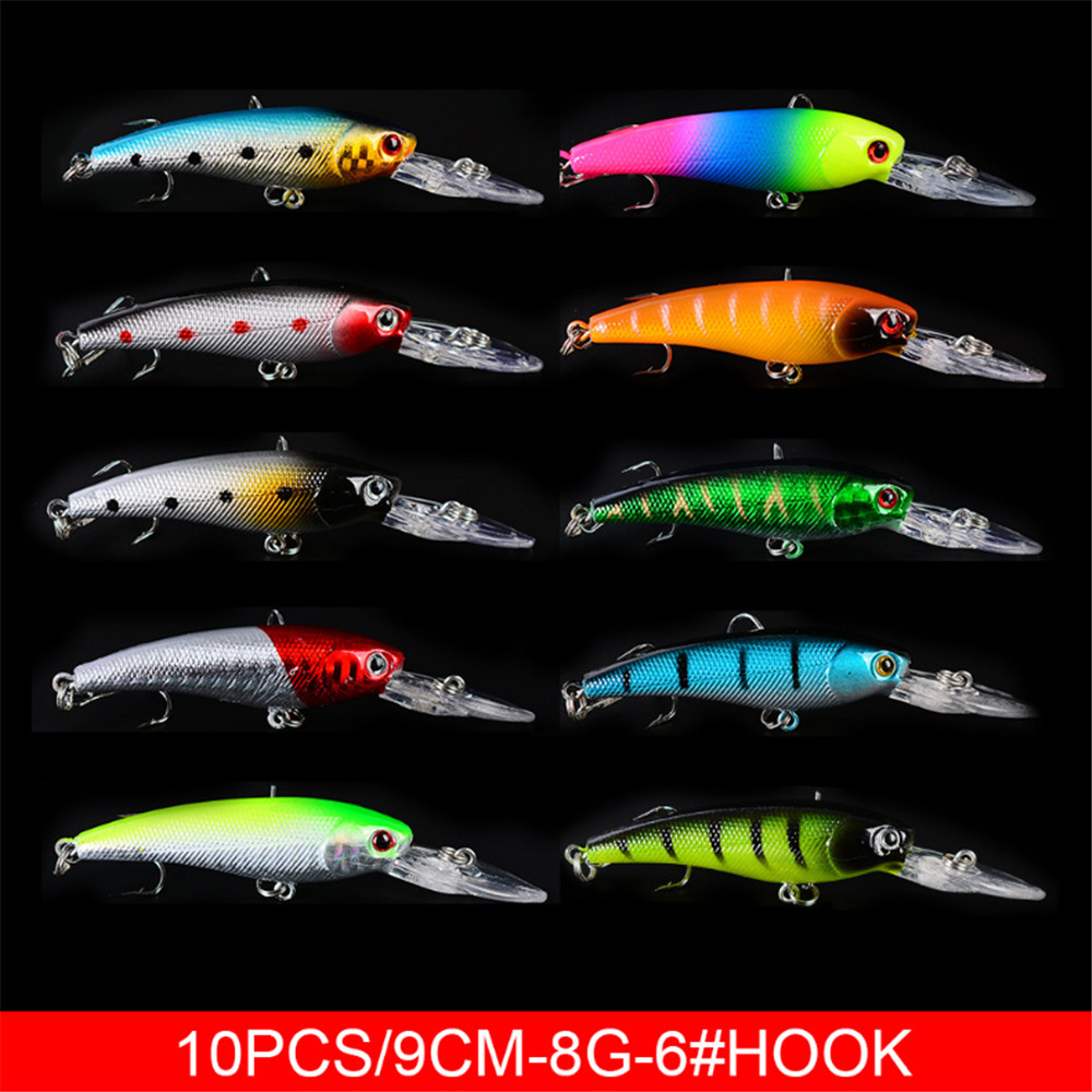 20pcs/lot Minnow Fishing Lures - Fishing Lure Topwater recensione e prezzo