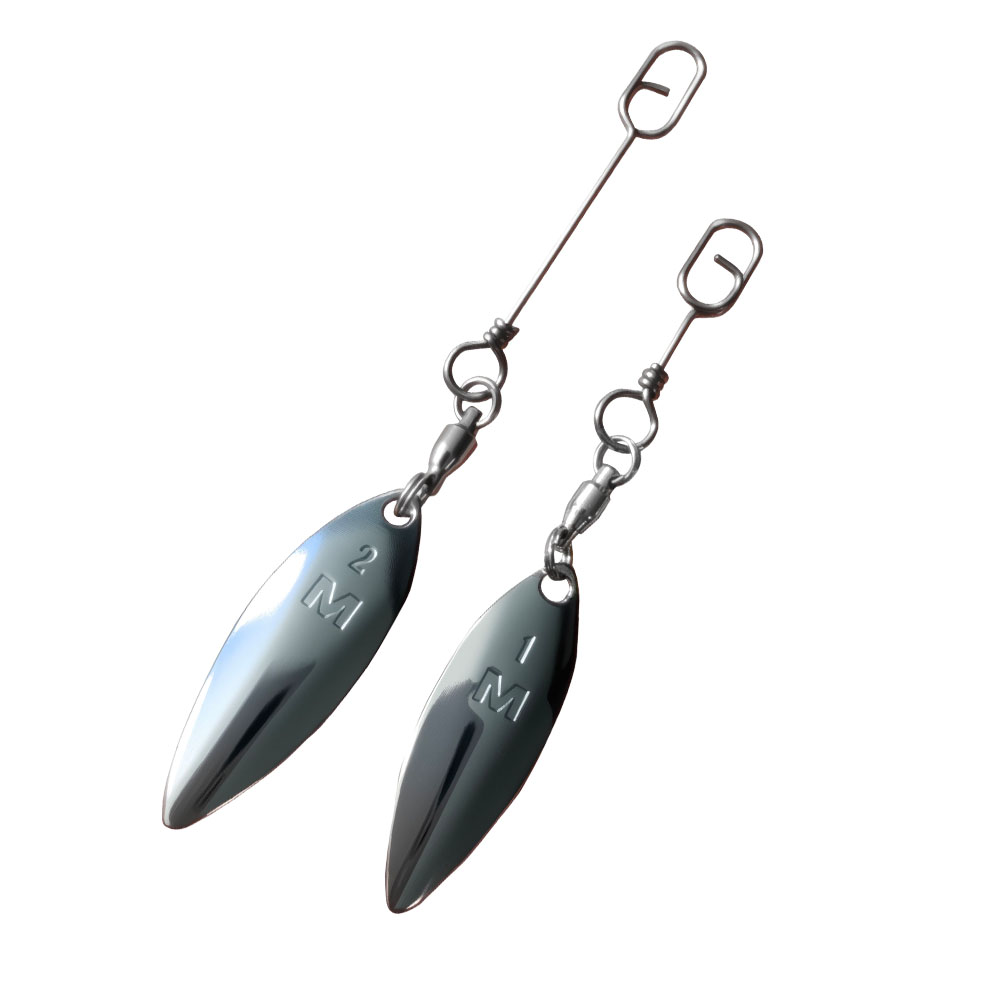 10pcs Willowleaf Blades Spinne - Fishing Lure Buzzbait recensione e prezzo