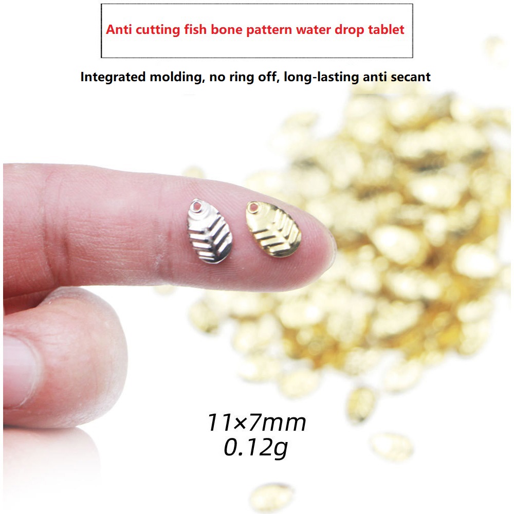 50Pcs/lot DIY Fishing Spinner  - Fishing Lure Spoon recensione e prezzo