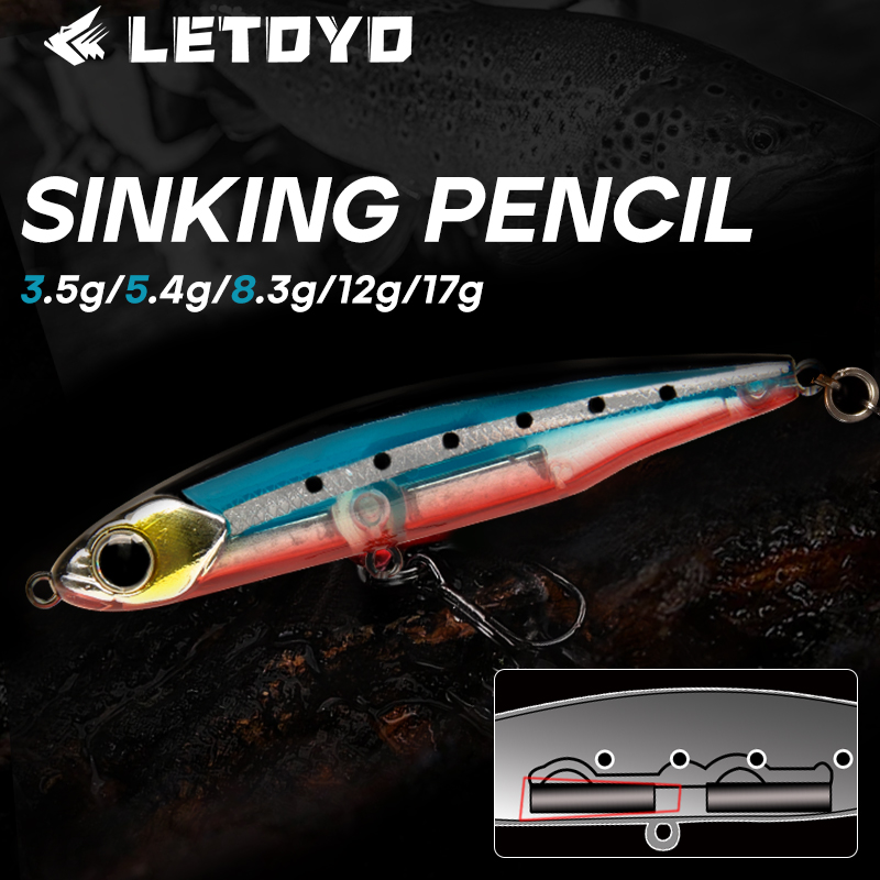 LETOYO Sinking Pencil 17g 12g- - Fishing Lure Making Kit recensione e prezzo