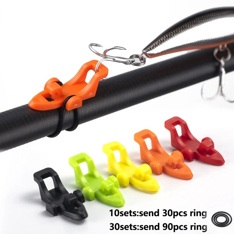 1-10pcs Fishing Rod Pole Hook  - Fishing Lure Jig recensione e prezzo