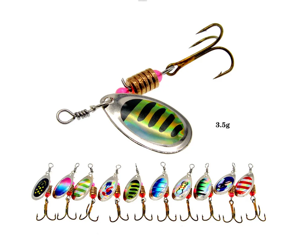 Newest Metal Spoon Spinner Fis - Fishing Lure Spinner recensione e prezzo