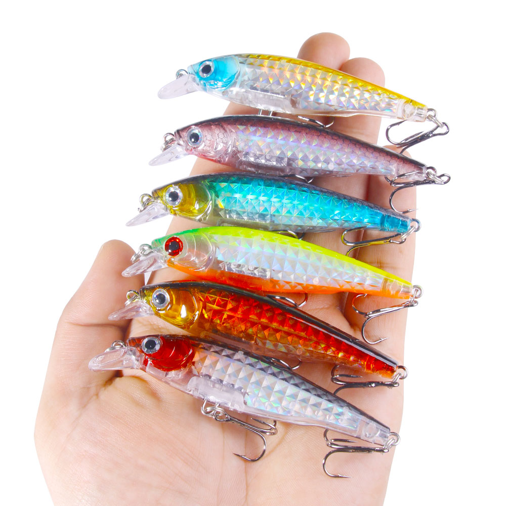 1pc Minnow fishing lure set 9c - Fishing Lure Jerkbait recensione e prezzo