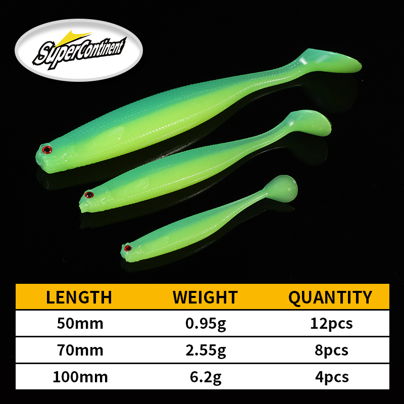 2022 Supercontinent ShadTeez 5 - Fishing Lure Soft Plastic recensione e prezzo