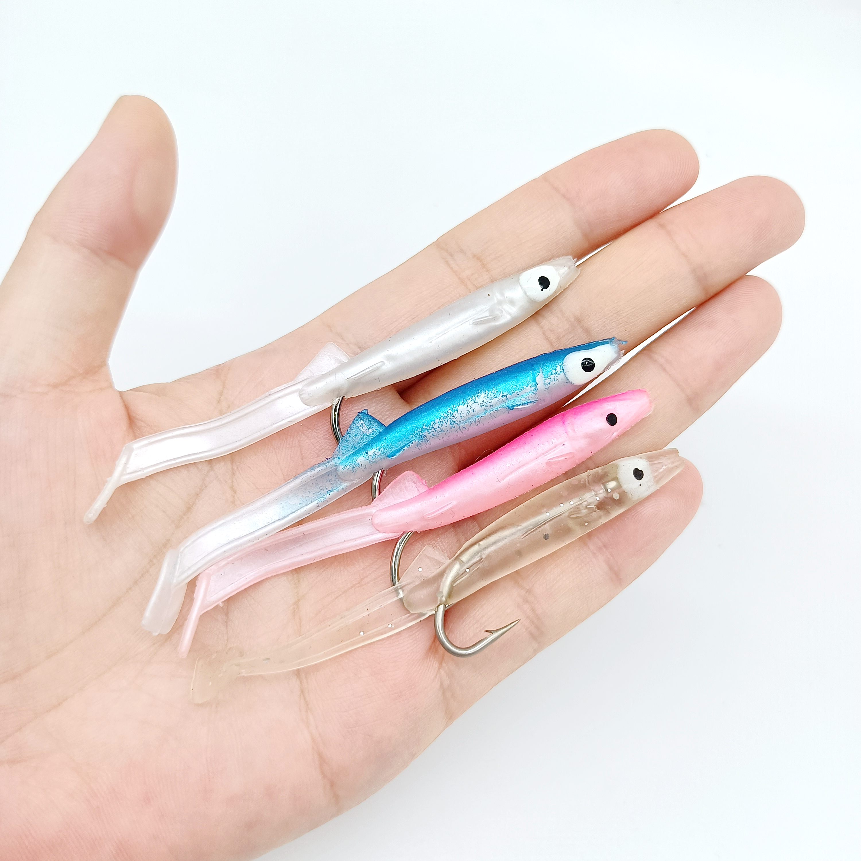 DUODUOYU 5PCS  Eel Soft Plasti - Fishing Lure Soft Plastic recensione e prezzo