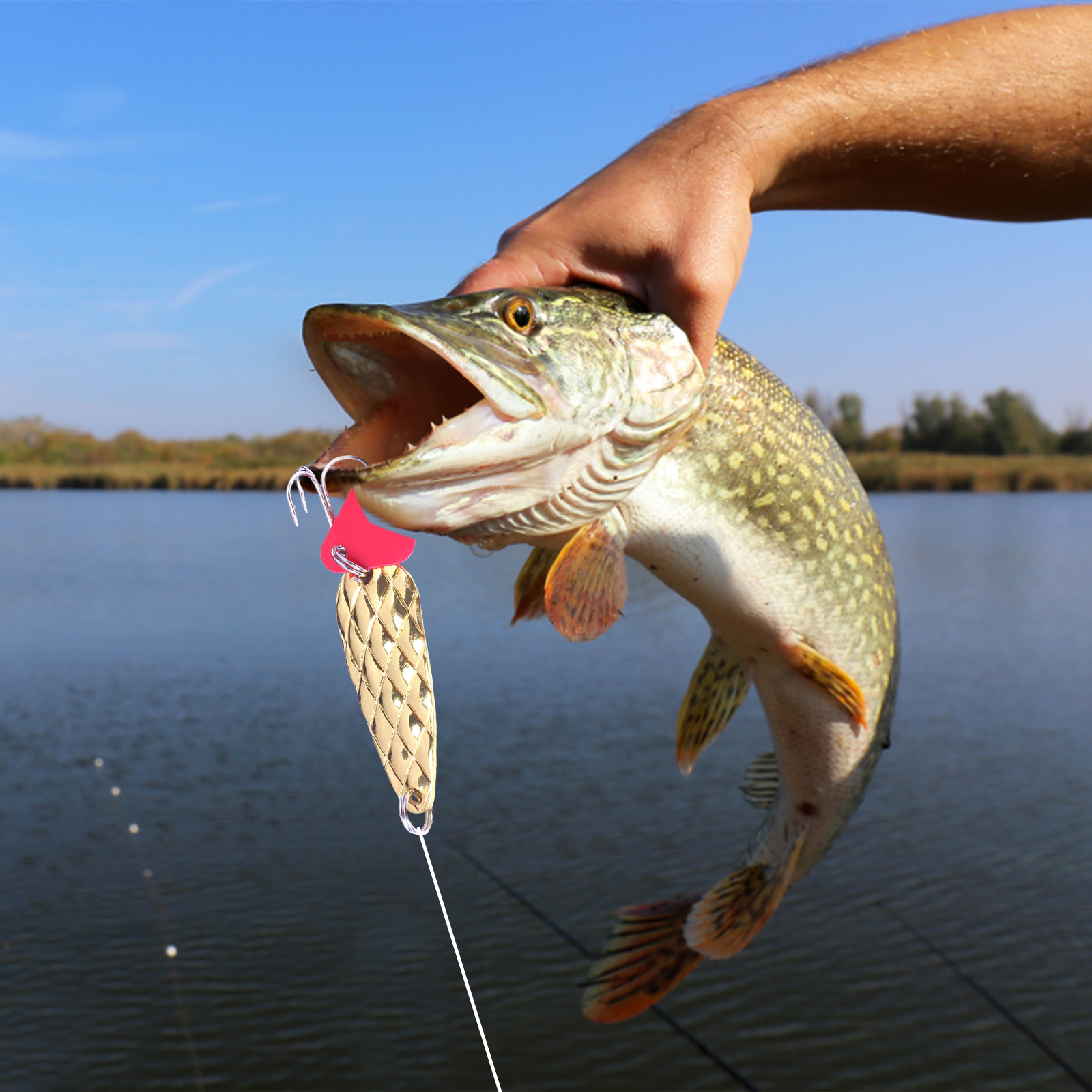 Metal Spoons Fishing Lures 9g  - Fishing Lure Spoon recensione e prezzo