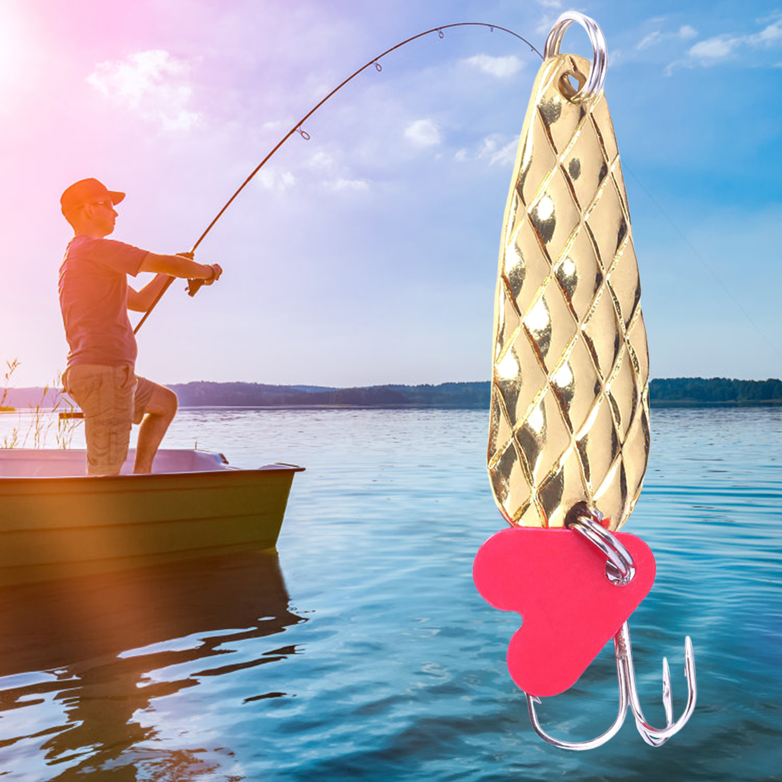 Metal Spoons Fishing Lures 9g  - Fishing Lure Spoon recensione e prezzo