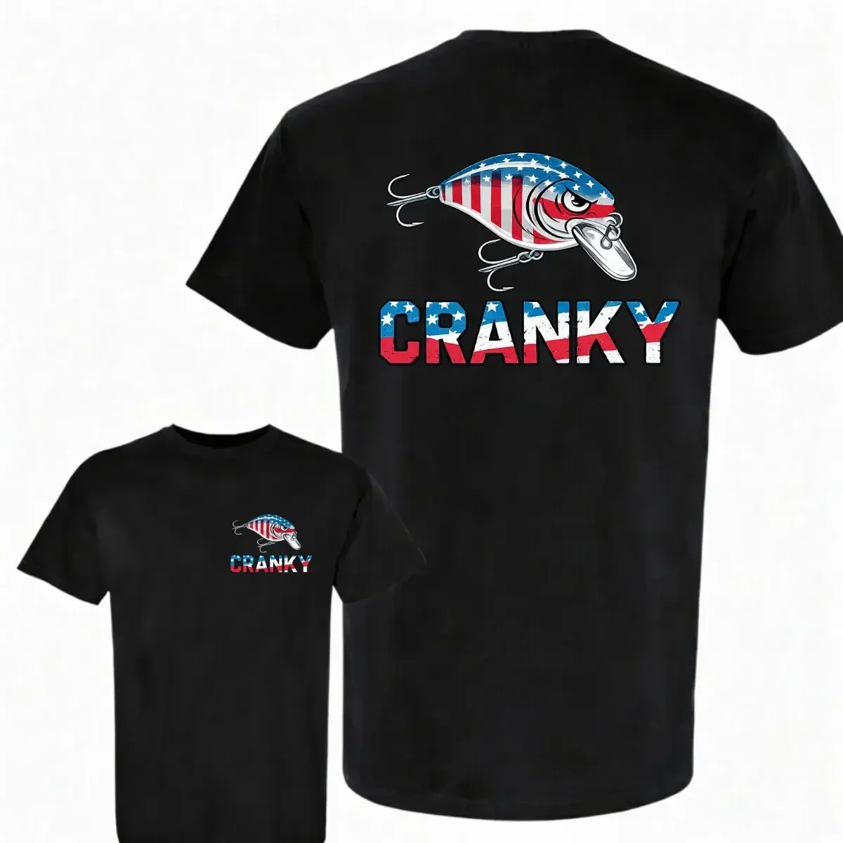 Camo Crankbait Fishing T-Shirt - Fishing Lure Crankbait recensione e prezzo