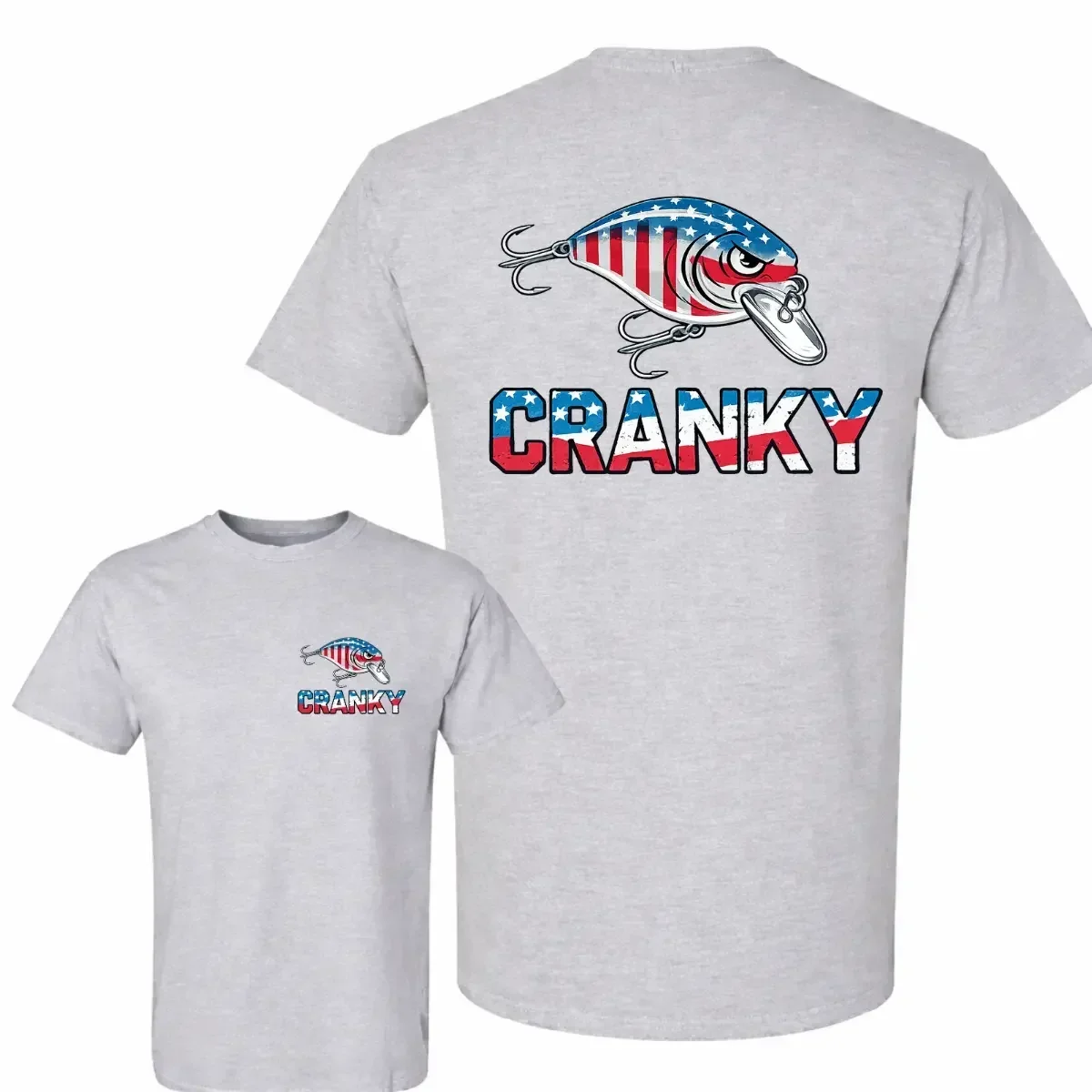 Camo Crankbait Fishing T-Shirt - Fishing Lure Crankbait recensione e prezzo