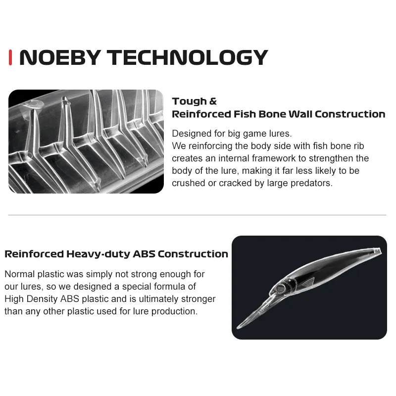 Noeby Trolling Minnow Fishing  - Fishing Lure Crankbait recensione e prezzo