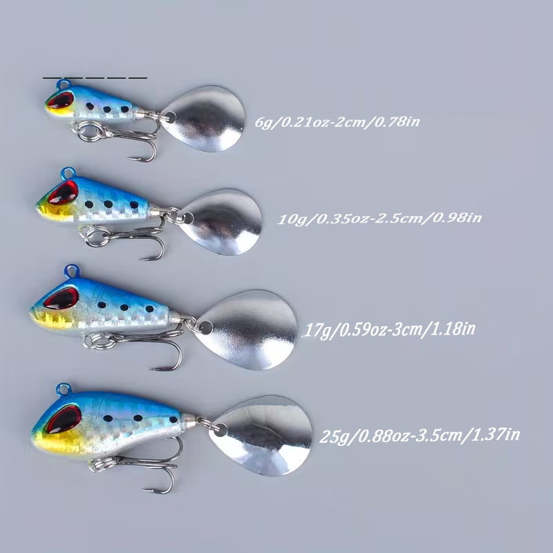 5/6pcs Mini VIB With Spoon Fis - Fishing Lure Crankbait recensione e prezzo