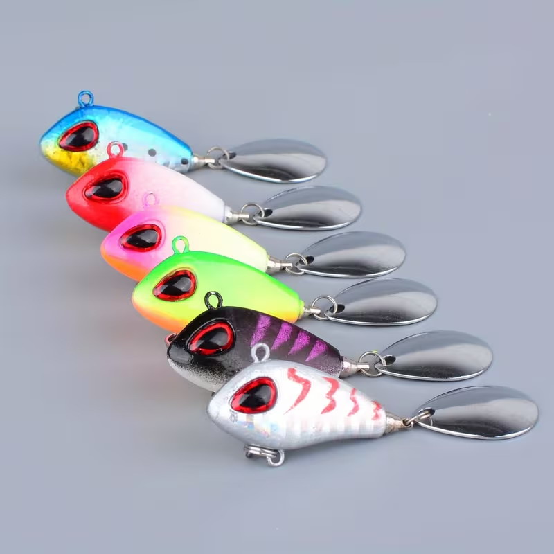 5/6pcs Mini VIB With Spoon Fis - Fishing Lure Crankbait recensione e prezzo