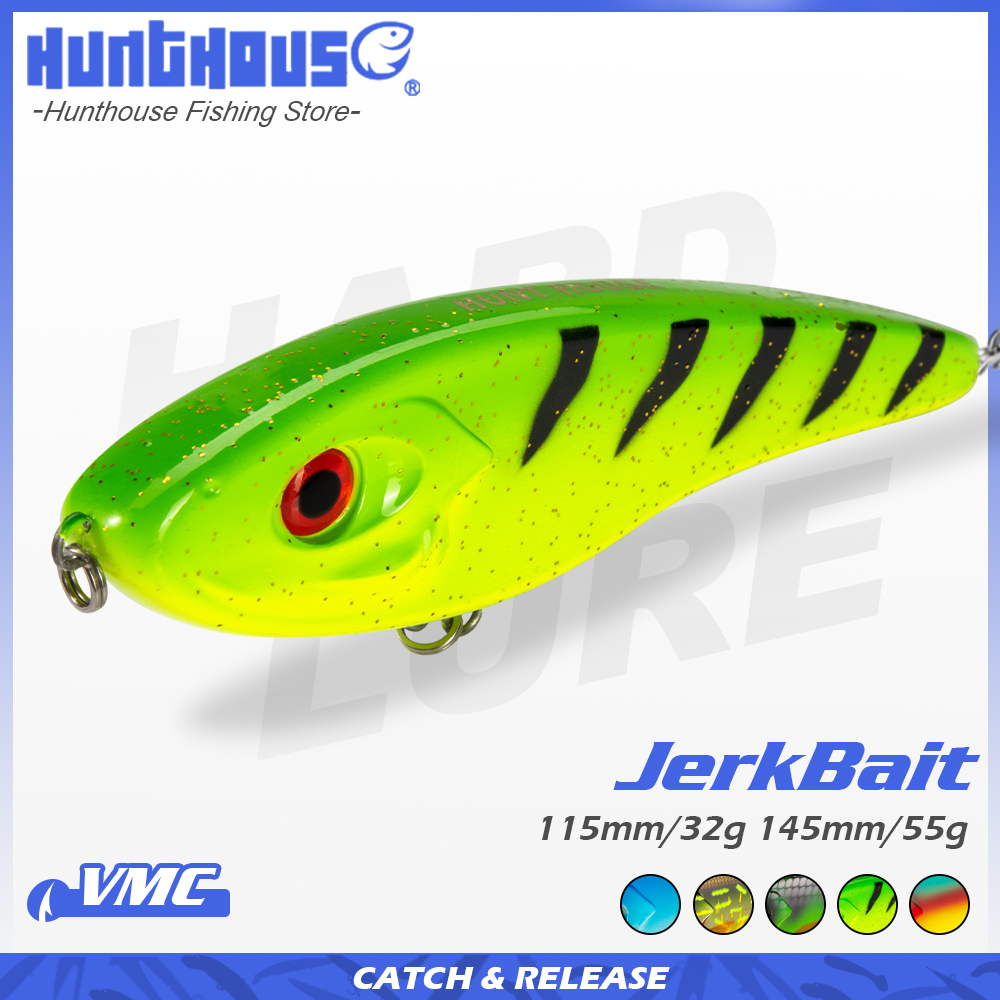 Hunthouse Jerkbait Musky Buste - Fishing Lure Jerkbait recensione e prezzo