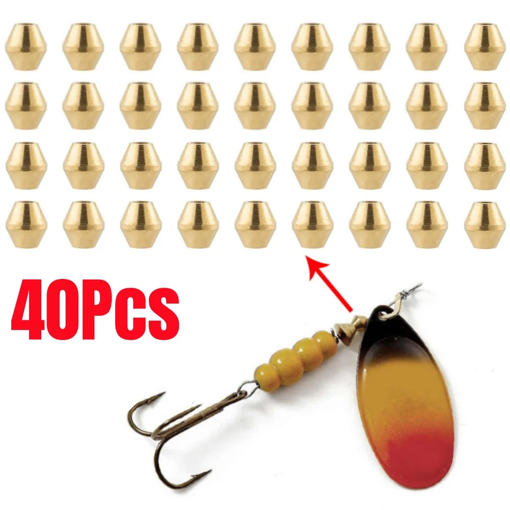40pcs DIY Lure Brass Fishing B - Fishing Lure Spinner recensione e prezzo