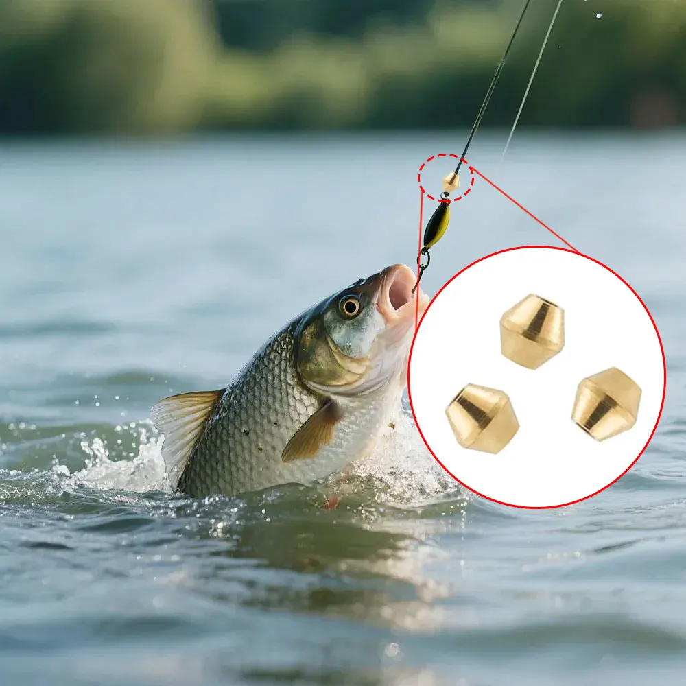 40pcs DIY Lure Brass Fishing B - Fishing Lure Spinner recensione e prezzo