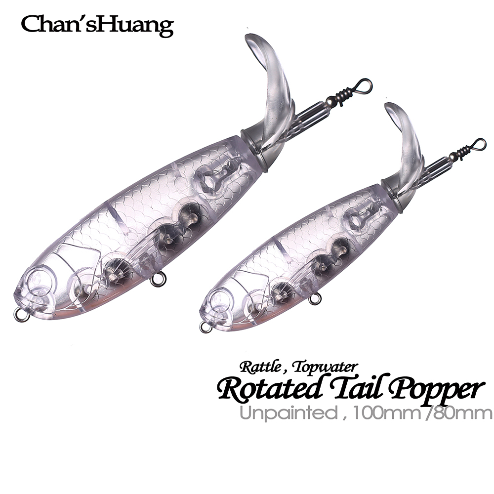 Chan’sHuang 20PCS Unpainted Bl - Fishing Lure Popper recensione e prezzo