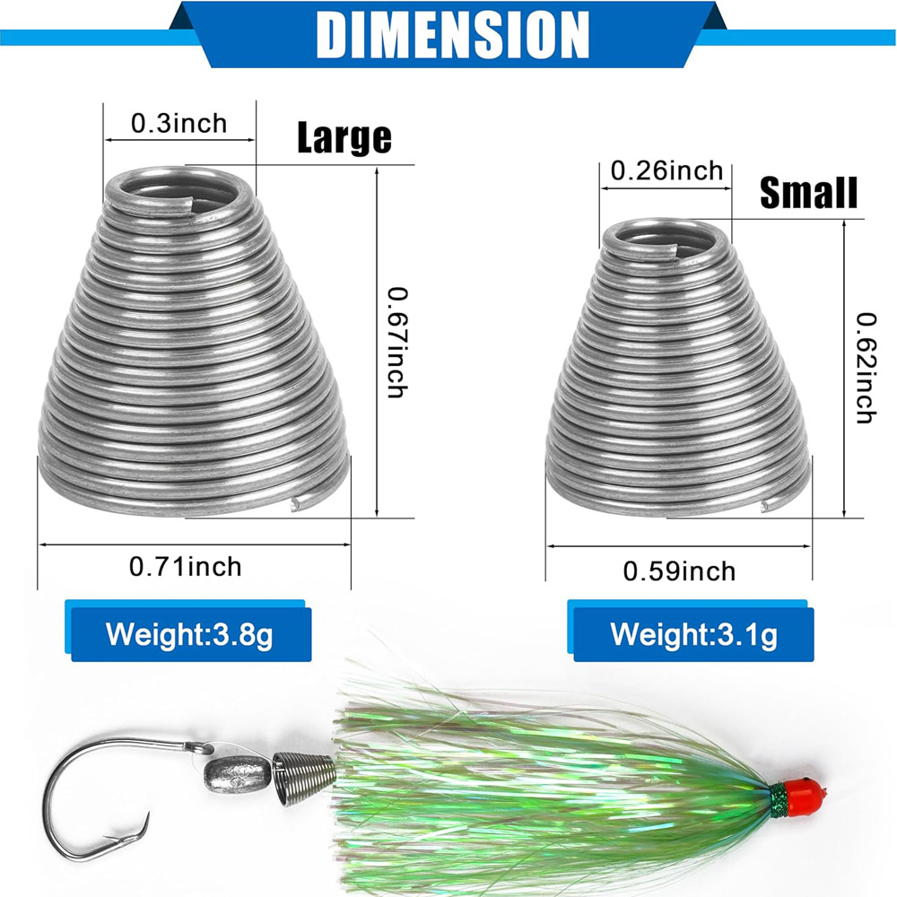 20Pcs Ballyhoo Bait Rigging Sp - Fishing Lure Accessories recensione e prezzo