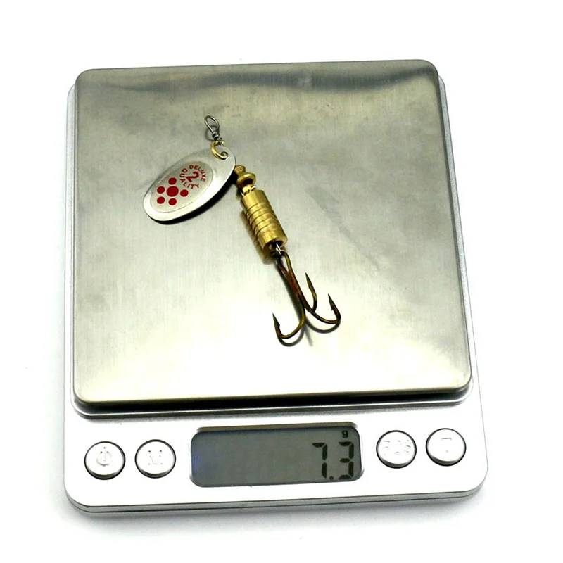1PCS Metal Plating Spinner Bai - Fishing Lure Spoon recensione e prezzo