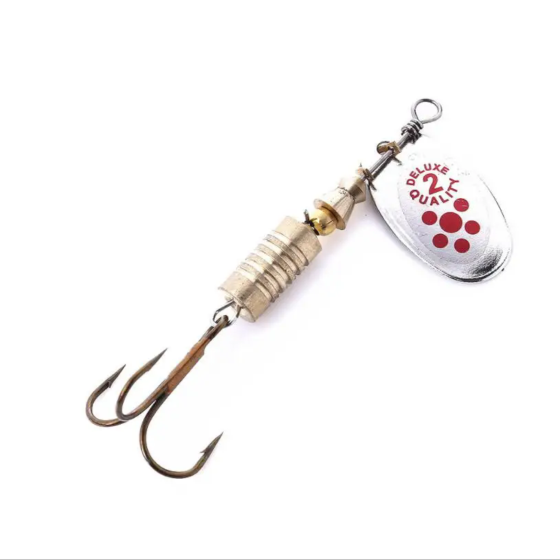 1PCS Metal Plating Spinner Bai - Fishing Lure Spoon recensione e prezzo