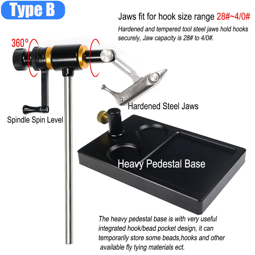 Wifreo 360° Rotation Fly Tying - Fishing Lure Spinner recensione e prezzo