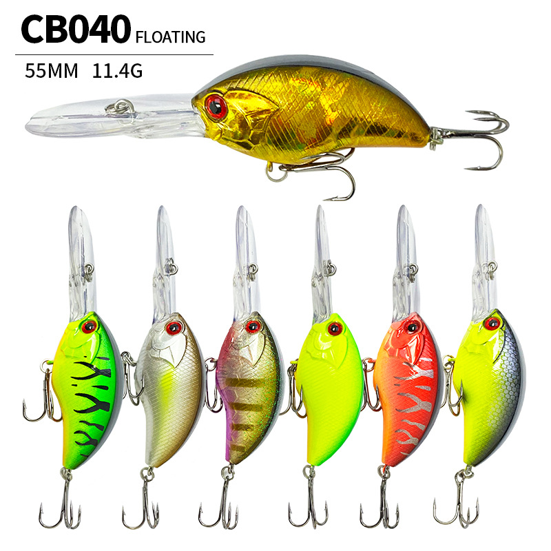 55MM 11.4G Crankbait Fishing L - Fishing Lure Jerkbait recensione e prezzo