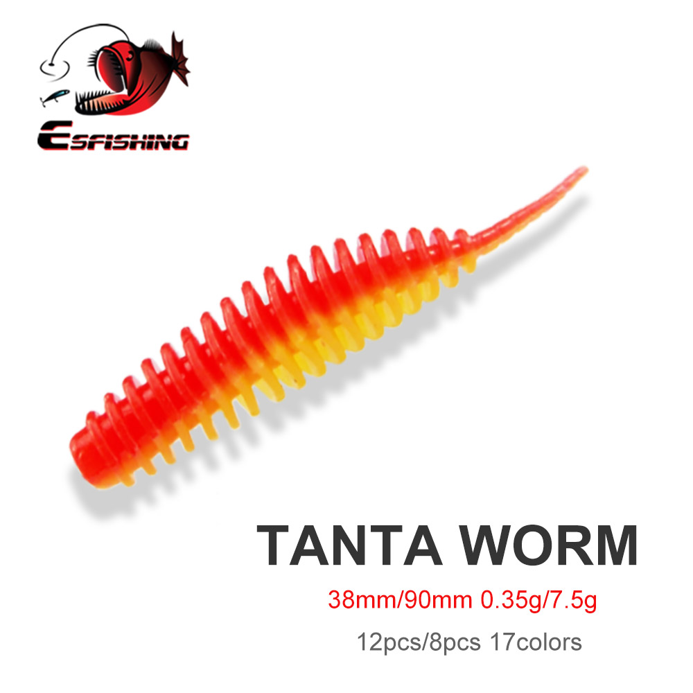ESFISHING Fishing Tiny Worm Ba - Fishing Lure Soft Plastic recensione e prezzo