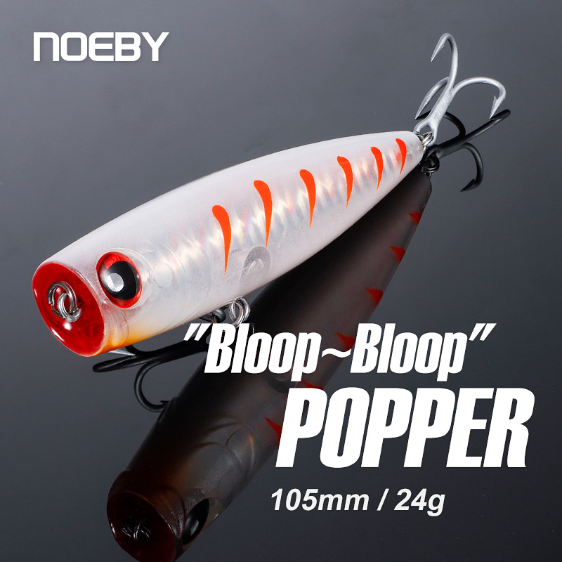 Noeby 105mm 24g Topwater Poppe - Fishing Lure Popper recensione e prezzo