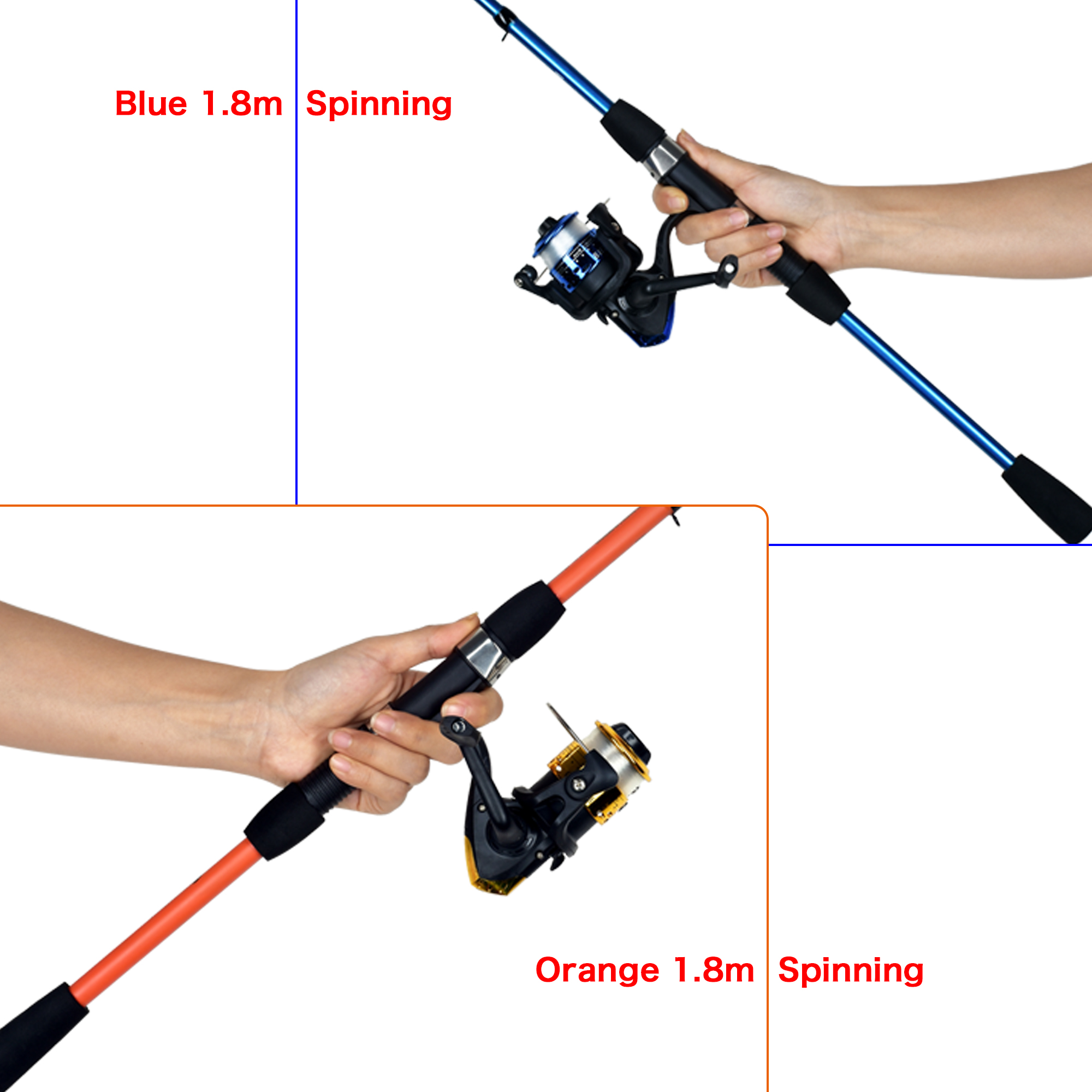 BIUTIFU Spinning Fishing Rod S - Fishing Lure Swimbait recensione e prezzo
