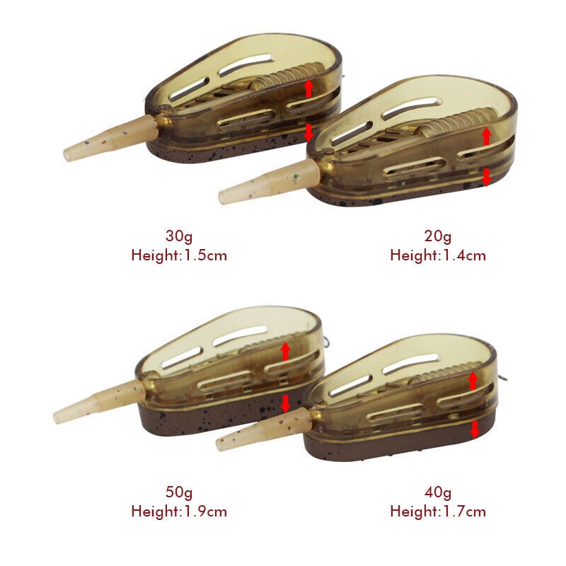 5Pcs Embed Feeder for Fishing  - Fishing Lure Making Kit recensione e prezzo
