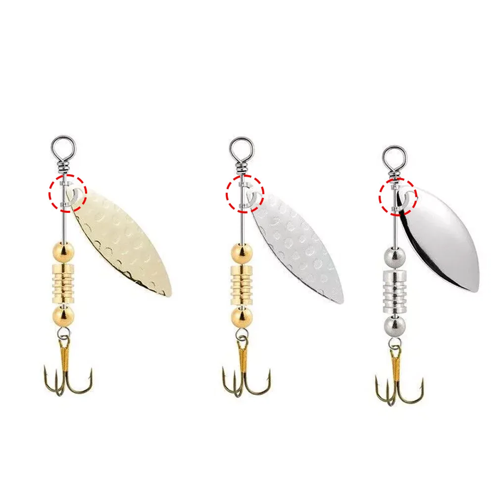 100pcs Fishing U Shaped Fixed  - Fishing Lure Spinner recensione e prezzo